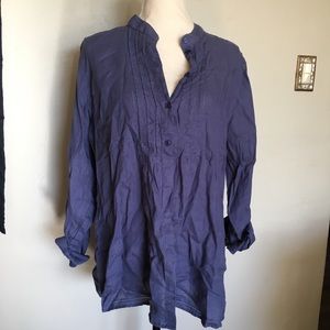 LL Bean Linen Tunic size L